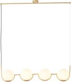2dekans | Brilliant Hanglamp Glint - 4 Lampen - 120 x 107 x, Ophalen of Verzenden, Nieuw