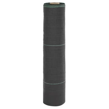 vidaXL Worteldoek 0,5x150 m polypropeen zwart, Verzenden, Nieuw