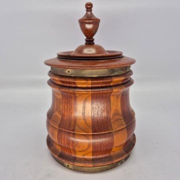 Dutch Biedermeier Tobacco Jar - 19th Century - Zonder, Nieuw