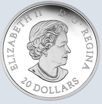 Canada. 20 Dollars 2017 Star Trek™ The Next Generation - The