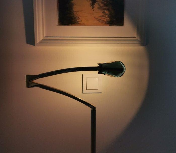 Lampadaire à bras pivotant - Acier - Milieu du siècle, Antiquités & Art, Antiquités | Éclairage