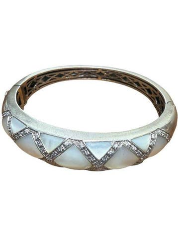 Zonder minimumprijs - Armband Zilver - Zilveren armband met, Nieuw