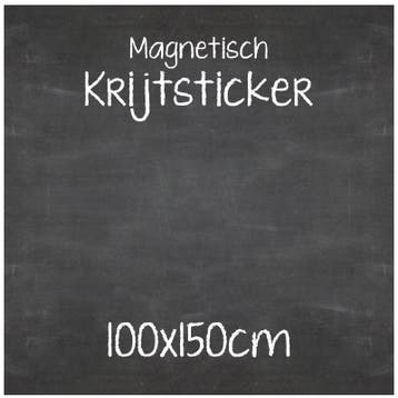 Magnetische Krijtsticker 100x150 cm, Verzenden, Nieuw