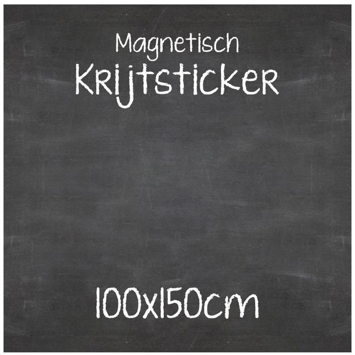 Magnetische Krijtsticker 100x150 cm, Huis en Inrichting, Woonaccessoires | Lijsten, Verzenden