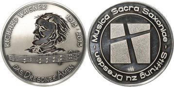 Zilver medaille 2013 Musik (MuntenenBankbiljetten-Penningen), Verzenden