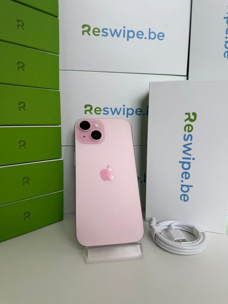iPhone 15 Roze 128Gb 256Gb 512GB  +3 Jaar GARANTIE, Télécoms, Téléphonie mobile | Apple iPhone, Envoi