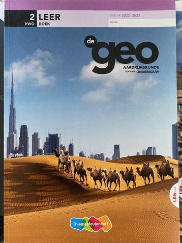de Geo - 2 VWO Leerboek 9789006988192 Thieme, Verzenden, Gelezen, Thieme