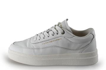 Tommy Hilfiger Sneakers in maat 37 Wit, Kleding | Dames, Verzenden, Wit, Zo goed als nieuw, Sneakers