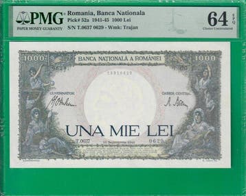 Roemenië. - 1000 Lei 1941 - Pick 52a (Zonder minimumprijs)