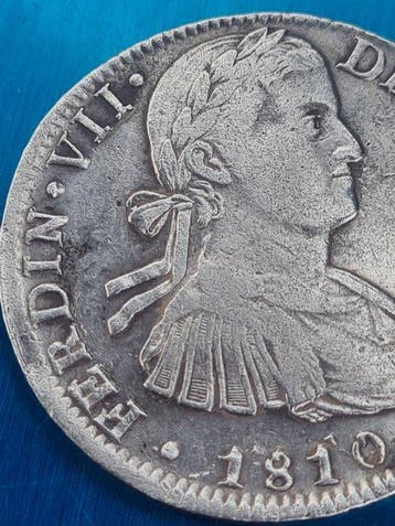 Espagne. Fernand VII. 8 Reales 1810 Mexico HJ