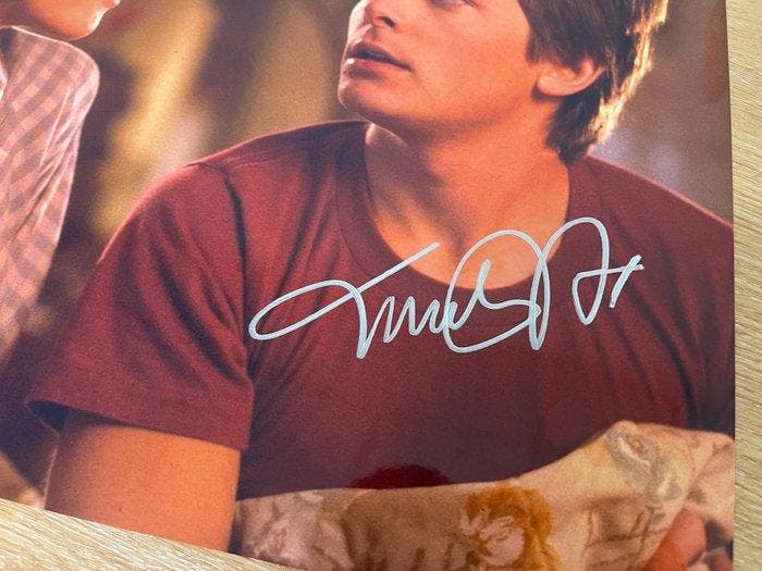Back to the Future - Michael J. Fox – Signed 14x11, Collections, Cinéma & Télévision