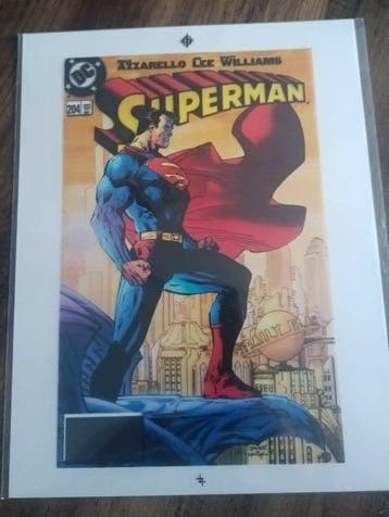 Jim LEE - 1 Montageplaat - Superman, Boeken, Strips | Comics, Nieuw