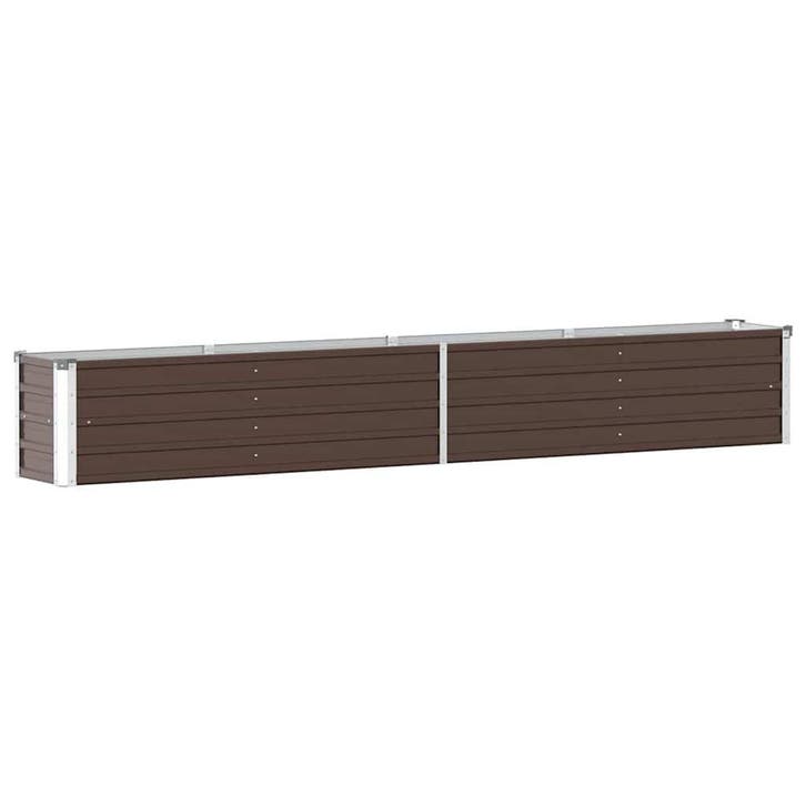 Grote plantenbak 320cm bruin: Tweede kansje, OP = OP!, Tuin en Terras, Bloembakken en Plantenbakken, 30 tot 60 cm, 100 cm of meer