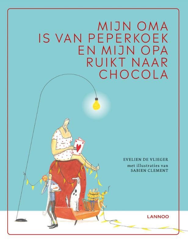 Mijn oma is van peperkoek en mijn opa ruikt naar chocola, Boeken, Kinderboeken | Kleuters, Zo goed als nieuw, Verzenden