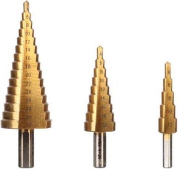 2dekans | Toolland HSS-stappenboor, voor alle metalen,, Ophalen of Verzenden