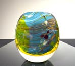 Maxence Parot - Vaas - Vaas met unieke opaalkleurige en, Antiquités & Art