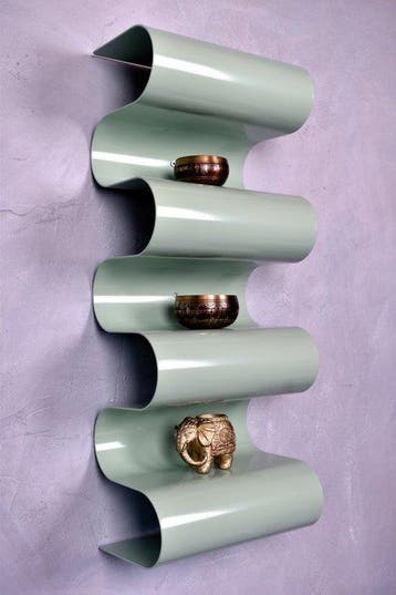 Oliver Franneck - Plank - Aluminium - mintgroen