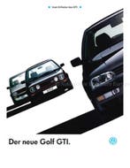 1992 VOLKSWAGEN GOLF GTI BROCHURE DUITS, Boeken, Nieuw