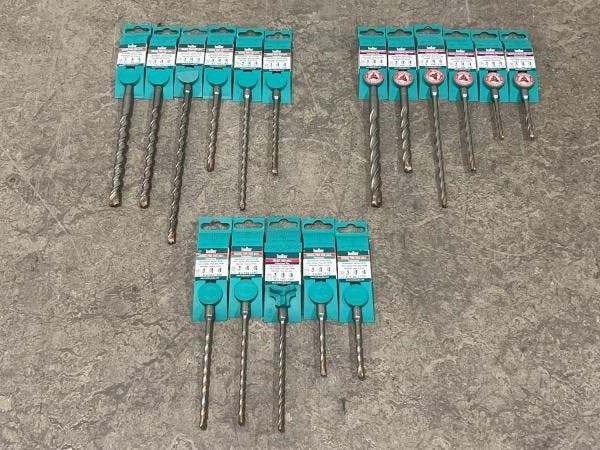 Veiling - Heller hamerboor set 17-delig, Doe-het-zelf en Bouw, Gereedschap | Machine-onderdelen en Toebehoren