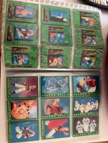 Panini Compleet album - Dragon Ball Z, Collections