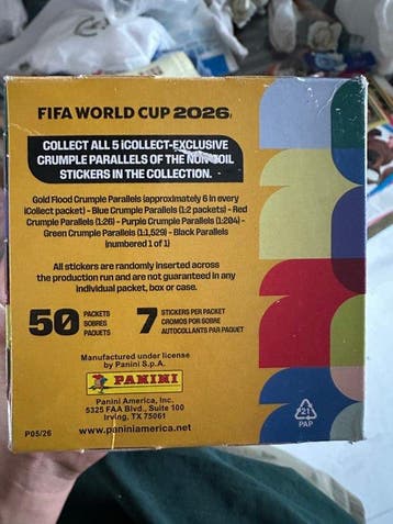 2026 Panini World Cup Lamine Yamal OFFICIAL STICKER