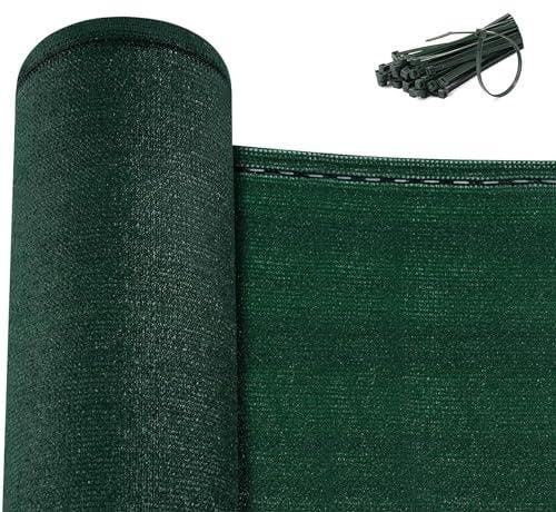 2dekans | Woltu Schaduwdoek 1,5 x 15 m Groen - Privacy, Jardin & Terrasse, Parasols, Enlèvement ou Envoi