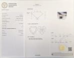 1 pcs Diamant (Natuurlijk) - 1.00 ct - Hart - D (kleurloos), Nieuw