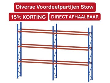 Diverse palletstelling Stow - Direct Afhaalbaar -15% korting, Ophalen of Verzenden