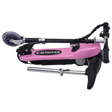 vidaXL Step elektrisch met zitje 120 W roze, Fietsen en Brommers, Verzenden, Nieuw