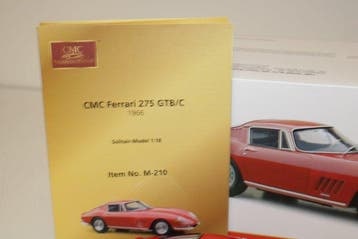 CMC 1:18 - Modelauto - CMC M-210 Ferrari 275 GTB/C 1966