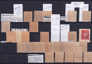 France - Lot de Libération Delle / Colmar /Tours / etc -
