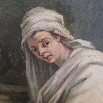 Italiaanse school (XVIII) - Paesaggio agreste