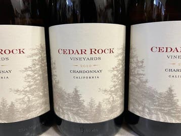 2020 Cedar Rock Vineyards Chardonnay - Californie - 6