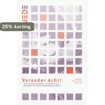 Verander echt! 9789078610014, Verzenden