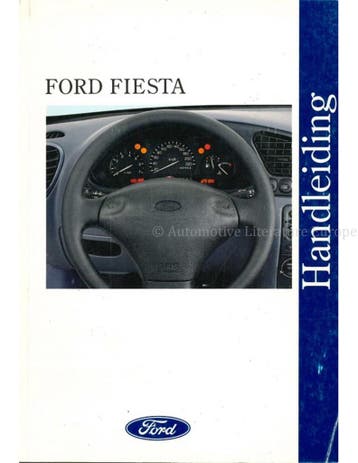 1995 FORD FIESTA INSTRUCTIEBOEKJE NEDERLANDS, Auto diversen, Handleidingen en Instructieboekjes, Ophalen of Verzenden
