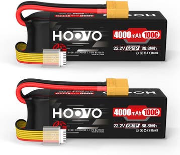 Hoovo 6S 4000mAh 100C LiPo | Retour deal | Sla nu toe, Hobby en Vrije tijd, Modelbouw | Radiografisch | Overige, Verzenden, Nieuw