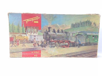 Fleischmann H0 - 300 G - Startset (1) - Klassieke startset, Hobby en Vrije tijd, Nieuw