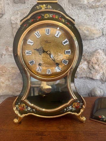 Horloge murale - eluxa - Acier - 1970-1980 - Pendule Eluxa