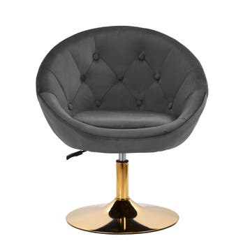 Elegante Velvet Draaistoel – 360° Draaibaar en Verstelbaar, Verzenden, Nieuw