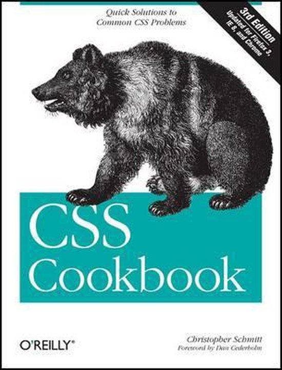 Css Cookbook 9780596155933 Christopher Schmitt, Boeken, Taal | Engels, Gelezen, Verzenden