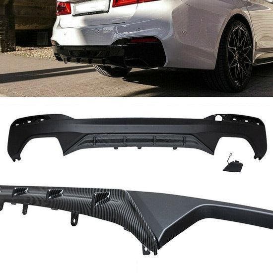 Performance Look Carbon Inzet BMW 5 Serie G30 G31 B3616, Auto-onderdelen, Carrosserie, Nieuw, BMW, Achter