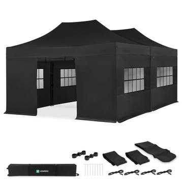 Partytent - 6x4.5 m - Premium easy-up Partytent | set incl., Verzenden, Nieuw