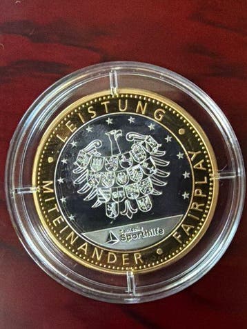 Duitsland. Silver medal Birgit Fischer - 10g (.999) Silber