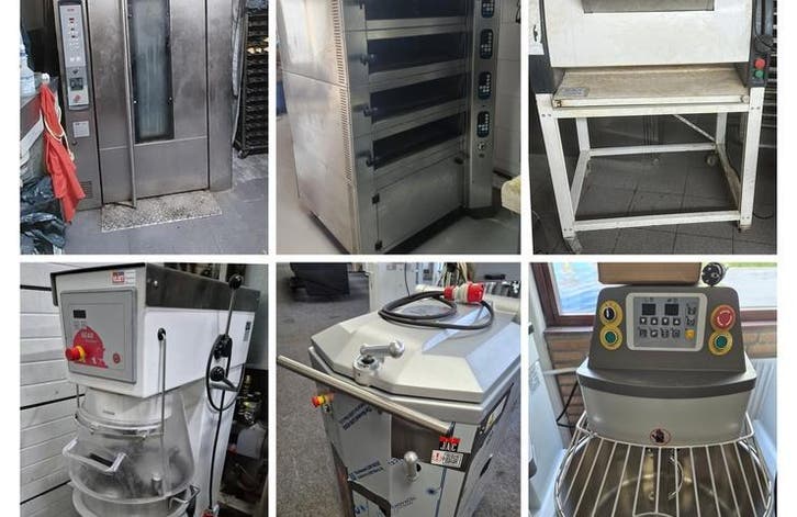 Boulangerie patisserie machines inventaris VEILING, Zakelijke goederen, Horeca | Keukenapparatuur, Gebruikt, Bakkerij en Slagerij