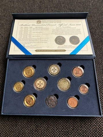 Malta. Year Set (BU) 2012/2015 (2 sets) (Zonder, Postzegels en Munten