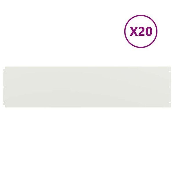 Stalen Gazonranden 25x103cm | Retour Deal | Nu 34% korting, Tuin en Terras, Tuinhekken en Hekwerk, Zo goed als nieuw, Overige materialen