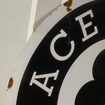 ACE CAFE LONDON - Reclamebord - Ø41cm - Gemaakt van dik