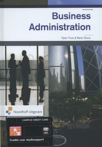 dropship Business administration / Vast Boek / Noordhoff, Verzenden, Zo goed als nieuw, Peter Thuis