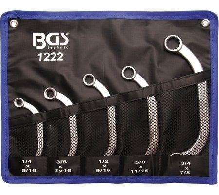 Bgs Technic Startmotor sleutelset, INCH 5 delig U vormig, Auto diversen, Autogereedschap, Verzenden