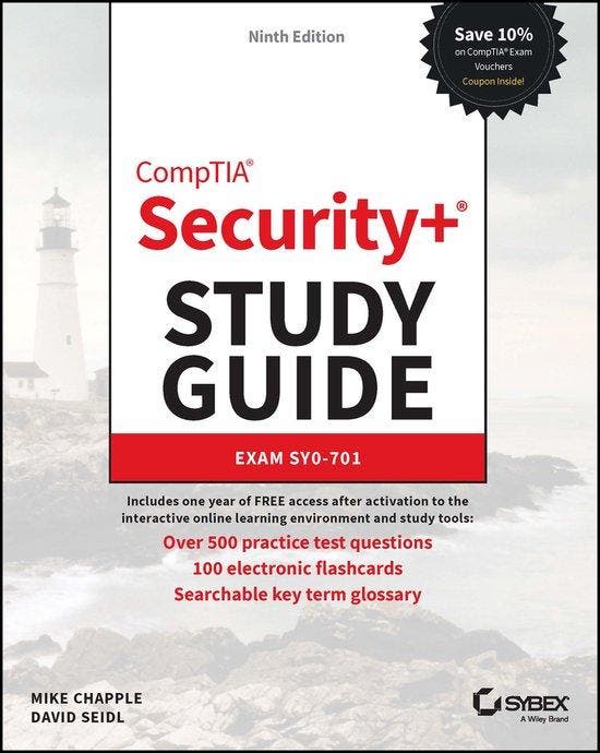 Sybex Study Guide- CompTIA Security+ Study Guide with over, Livres, Langue | Anglais, Envoi